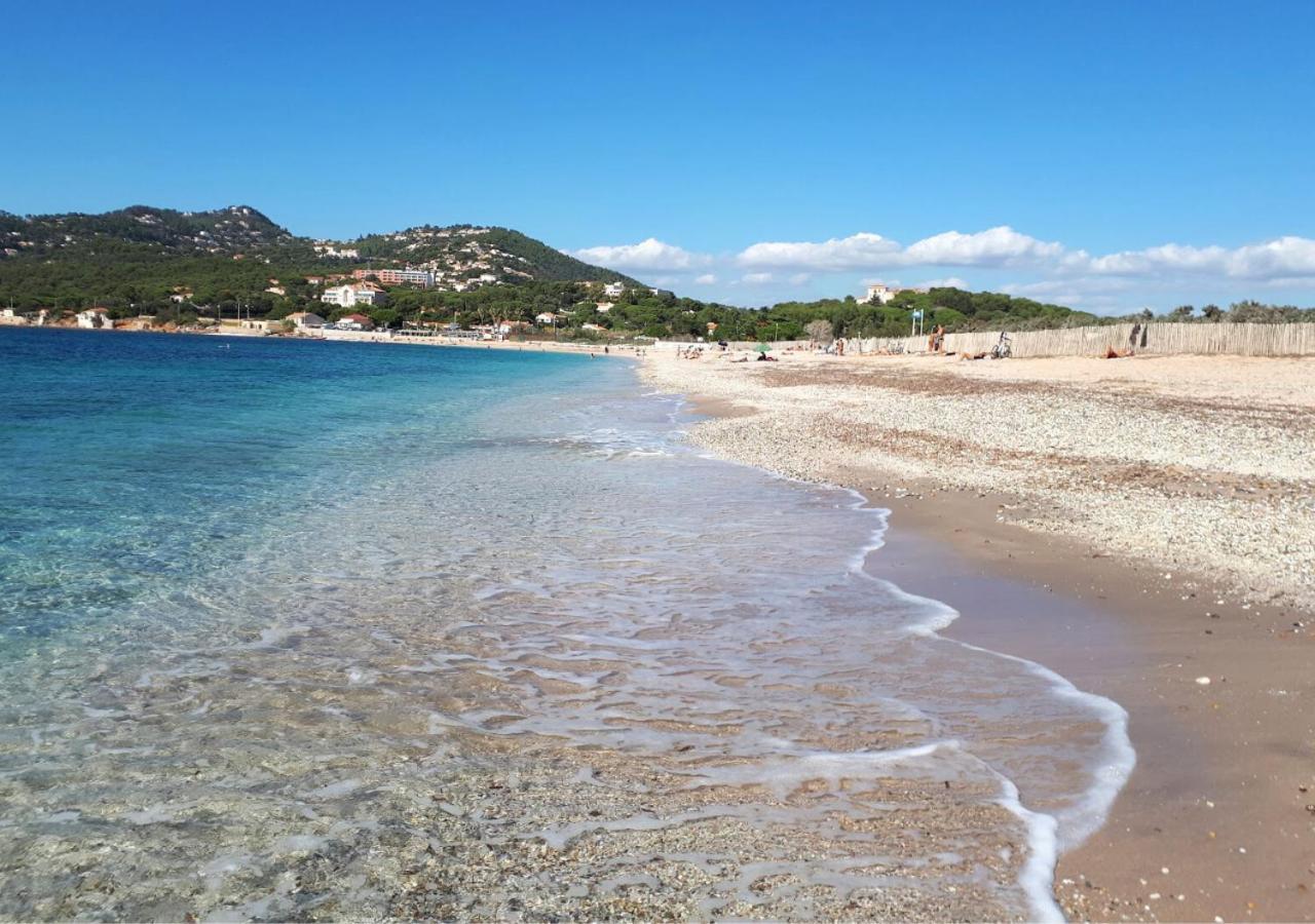 Les Muratiers T2 - Bord De Mer - Terrasse - Clim Hyeres Bagian luar foto