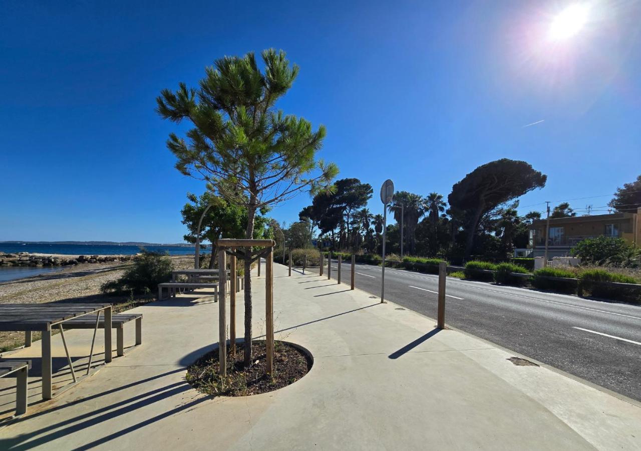 Les Muratiers T2 - Bord De Mer - Terrasse - Clim Hyeres Bagian luar foto