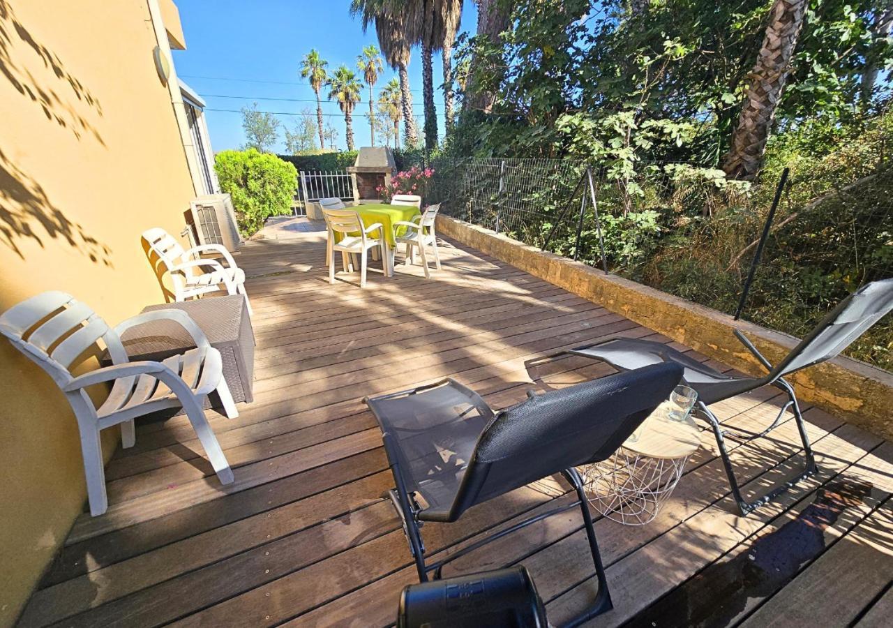 Les Muratiers T2 - Bord De Mer - Terrasse - Clim Hyeres Bagian luar foto